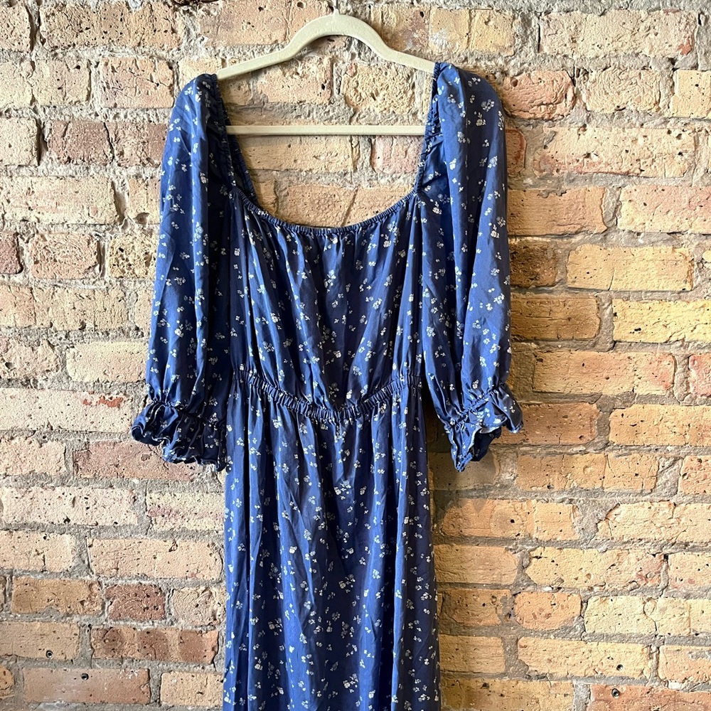 REFORMATION - off the shoulder midi dress